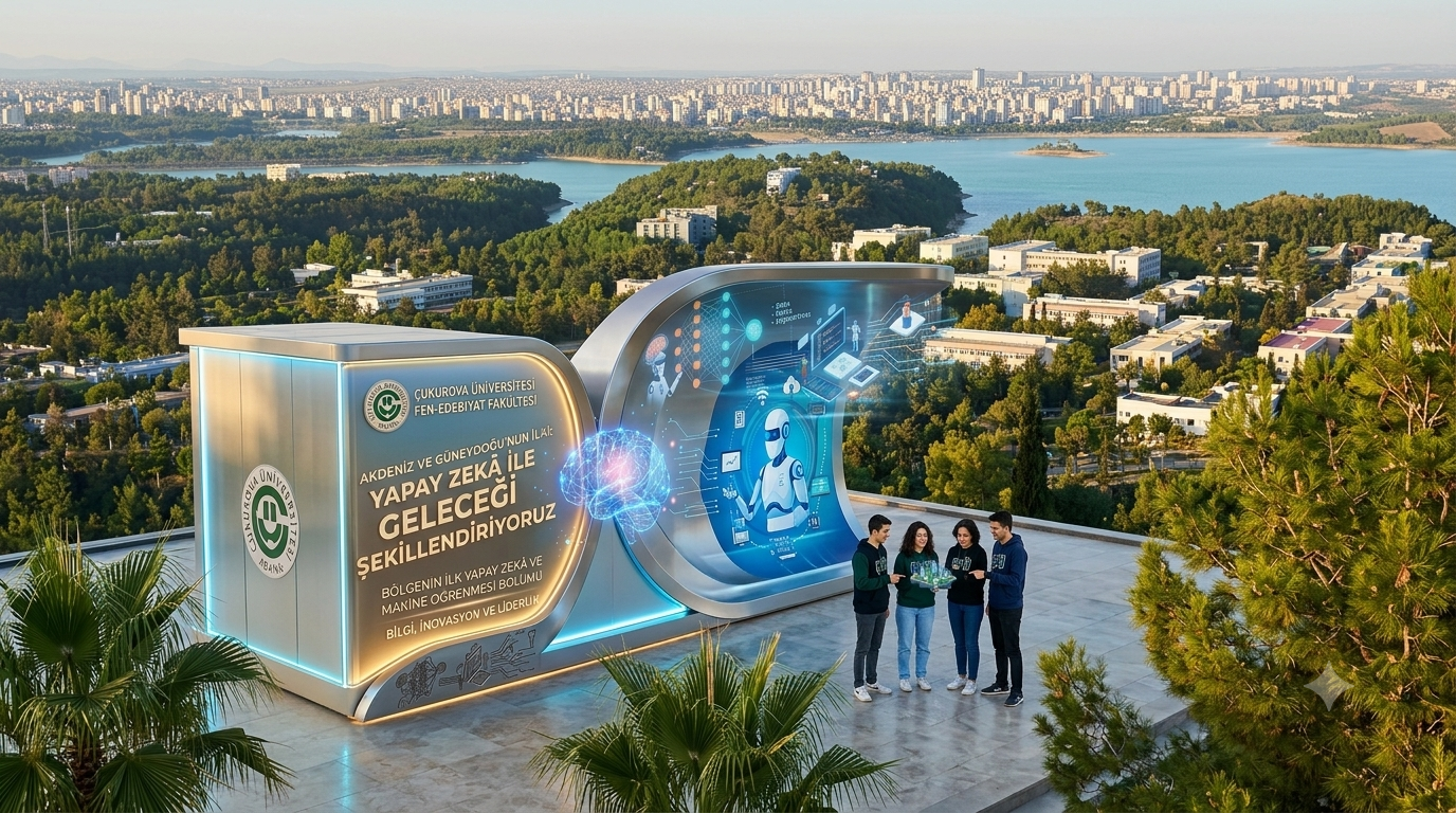 Akdeniz ve Güneydoğu Anadolu'nun İlk Yapay Zekâ ve Makine Öğrenmesi Bölümüne Hoşgeldiniz